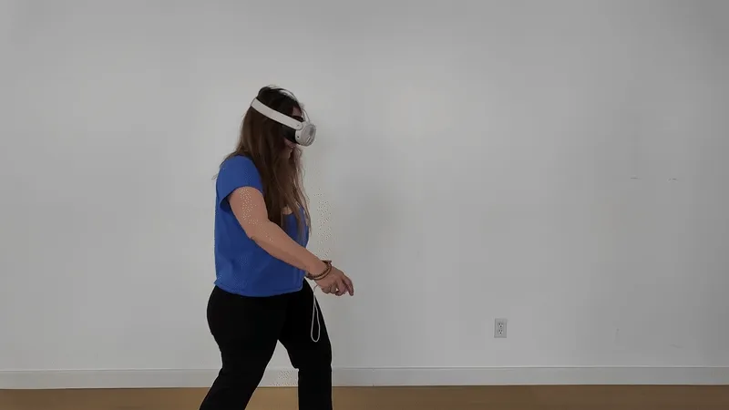 How do we make a small physical space seem big in VR? hero