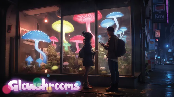 Glowshrooms